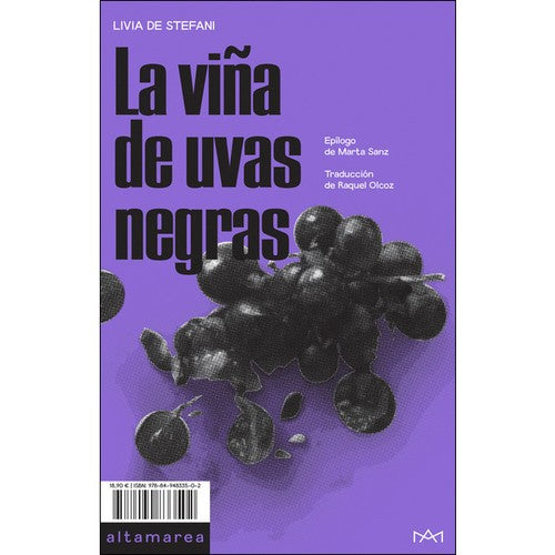 La viña de uvas negras [Paperback]