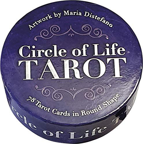 Tarot círculo de vida: 78 cartas del tarot en forma redonda [Paperback] Maria Distefano