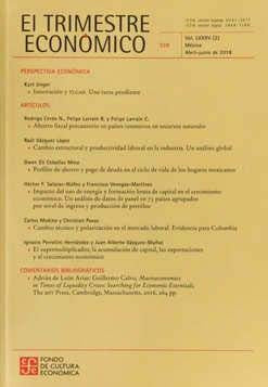El Trimestre Economico [Paperback] Varios
