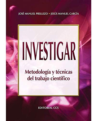 Investigar - 1ª Edición [Paperback] García Gutiérrez, Jesús Manuel and Prellezo, José Manuel