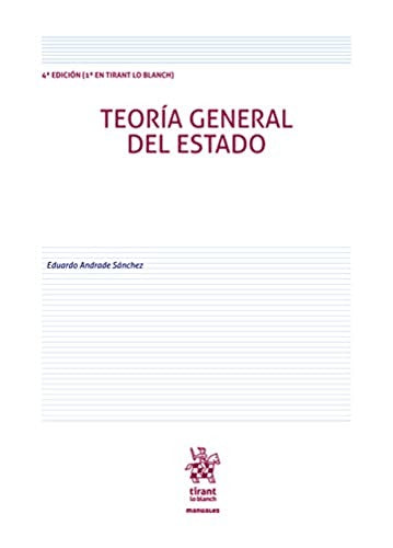 Teoría general del Estado [Paperback] Eduardo Andrade Sánchez
