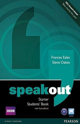 SPEAKOUT STARTER STUDENTS BOOK WITH ACTIVEBOOK C/CD [Paperback] Eales, Frances