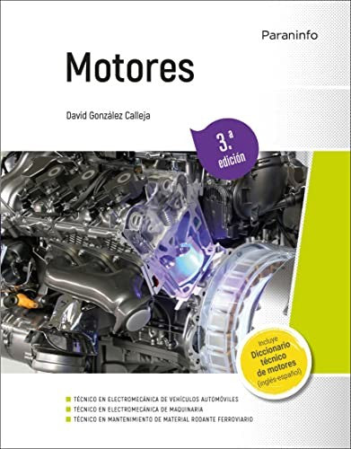 Motores 3.ª edición 2022 [Paperback] GONZÁLEZ CALLEJA, DAVID