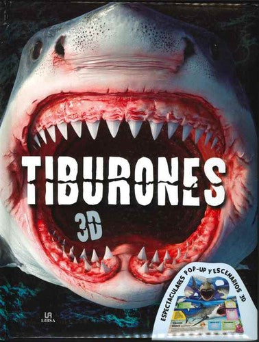 Tiburones 3D [Hardcover] Equipo Editorial