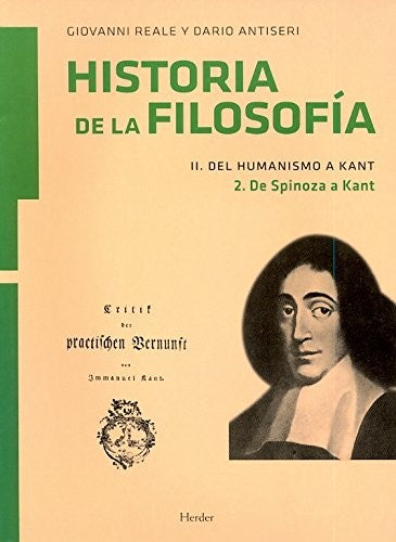Historia de la filosofía. Del humanismo a Kant. Vol. 2: De Spinoza a Kant. Tomo 2 [Paperback] Reale, Giovanni