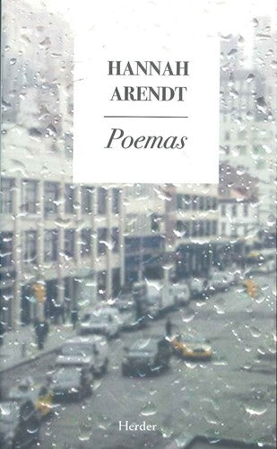 Poemas [Paperback] Arendt, Hannah