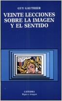 Veinte lecciones sobre la imagen y el sentido