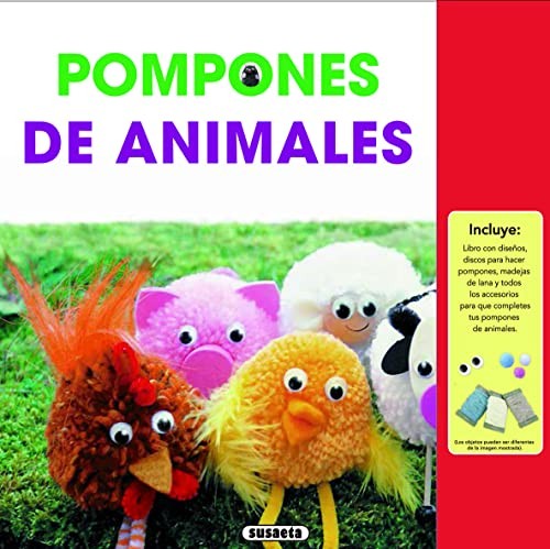 Pompones de animales (Descubre tu hobby) [Paperback]