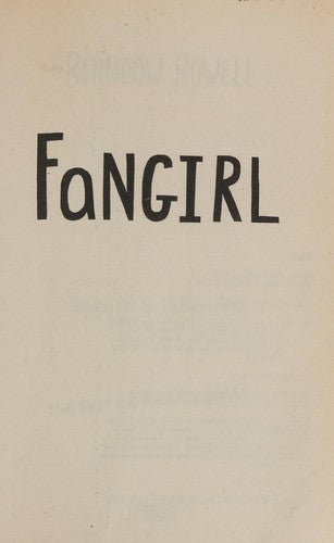 Fangirl [Paperback] Rainbow Rowell