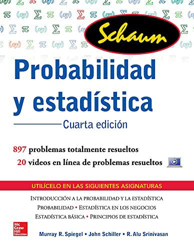 Probabilidad y Estadística [Paperback] Spiegel Murray