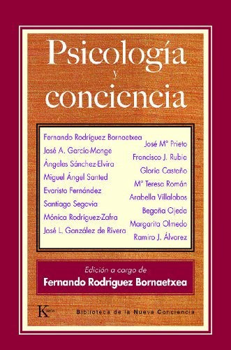 Psicología y conciencia [Paperback] Fernando Rodriguez Bornaetxea