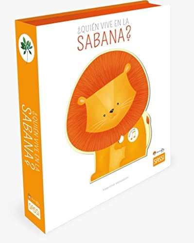 ¿Quién vive en la sabana? Libros Con Sonido. Edic. ilustrado (Español) V. Bonaguro