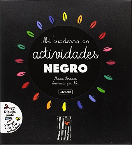 Mi Cuaderno de Actividades Negro [Paperback] Fordacq, Marie and Aki