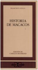 Historia de macacos [Paperback] Ayala, Francisco