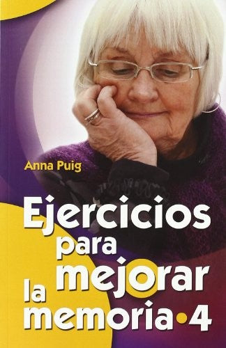 Ejercicios para mejorar la memoria. Vol. 4 [Paperback] Puig, Anna