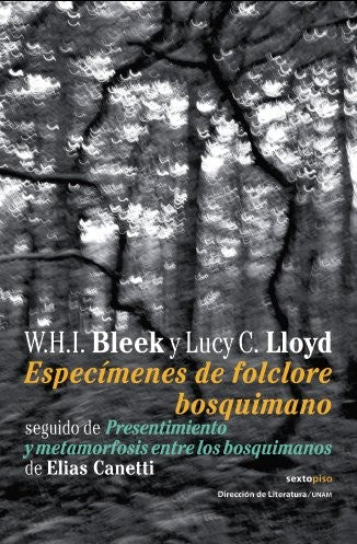 Especímenes de folclore bosquimano / Presentimiento y metamorfosis entre los bosquimanos