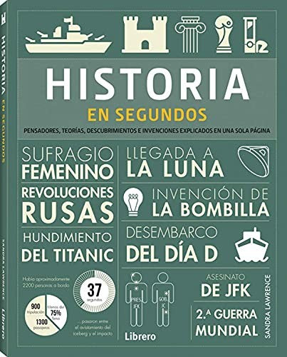 Historia En Segundos [Paperback] Lawrence, Sandra