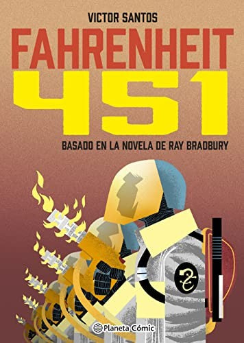 Fahrenheit 451 (novela gráfica) [Hardcover] VÍCTOR SANTOS