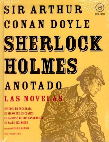 Sherlock Holmes: Anotado. Las novelas [Hardcover] Conan Doyle, Arthur