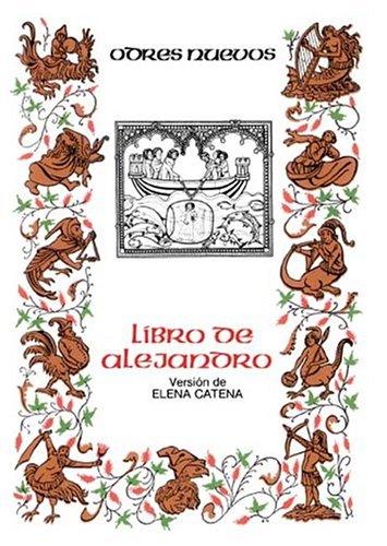 Libro de Alejandro (Odres nuevos) (Spanish Edition) [Paperback] Anónimo