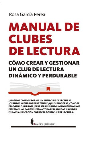 MANUAL DEL CLUB DE LECTURA [Paperback] GARCIA PEREA, ROSA