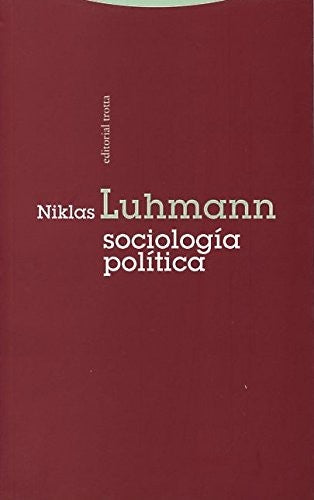 Sociologia Politica [Paperback] Niklas Luhmann