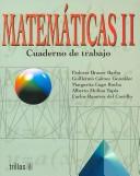 Matematicas Ii Cuaderno De Trabajo [Paperback] Dolores Brauer Barba and TRILLAS, EDITORIAL