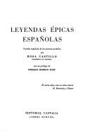Leyendas Épicas Españolas [Paperback] Varios Autores