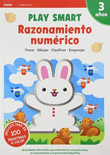 Play Smart : Razonamiento numÚrico. 3 a±os [Paperback]
