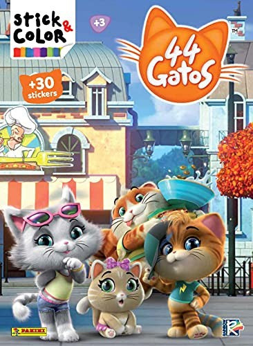 STICK & COLOR 44 GATOS [Paperback]