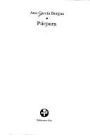 Púrpura [Paperback] Ana García Bergua