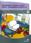 Microsoft excel 2003 nivel avanzado (parte II) [Paperback] Rodríguez Braga, Fernando