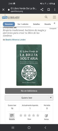 La bruja verde [Paperback] Murphy-Hiscock, Arin