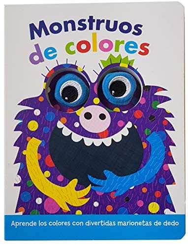 LIBRO CON MARIONETAS DE DEDO. MONSTRUOS DE COLORES SYKES, RICHARD