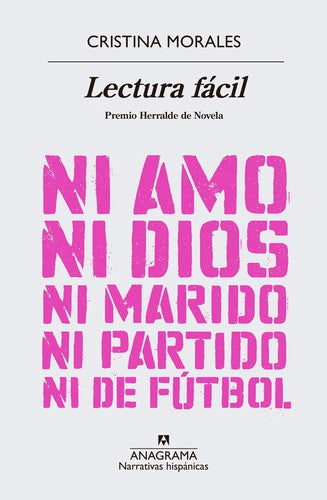 Lectura fácil: Premio Herralde de novela [Paperback] Morales, Cristina