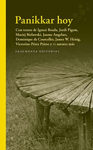 Panikkar hoy [Paperback] Panikkar, Raimon