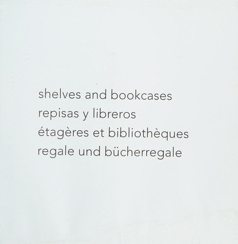 The new design: Repisas y libreros [Paperback] Fernando de Haro and Fuentes Omar