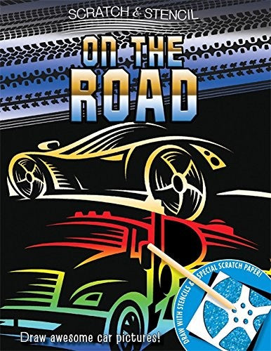 Scratch & Stencil On the Road [Paperback] Golding, Elisabeth and Jones, Richard