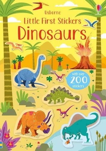 Little First Stickers Dinosaurs [Paperback] Kirsteen Robson
