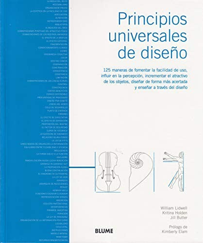 Principios universales de diseño (2019) [Paperback] Lidwell, William; Holden, Kritina and Butler, Jill