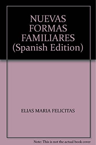 nuevas formas familiares modelos... [Paperback]