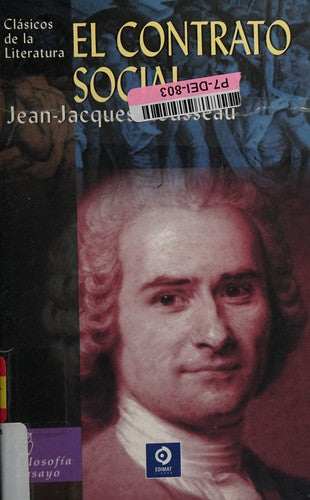 El contrato social / The Social Contract [Paperback] Rousseau, Jean-Jacques and López Castellón, Enrique