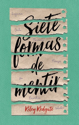 SIETE FORMAS DE MENTIR [Paperback] Redgate, Riley