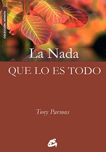 La nada que lo es todo [Paperback] Parsons, Tony