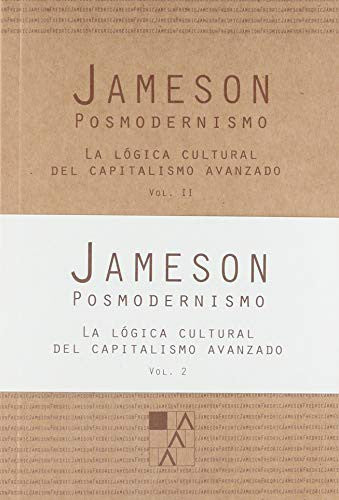 Posmodernismo : la lógica cultural del capitalismo avanzado [Paperback] Jameson, Frederic