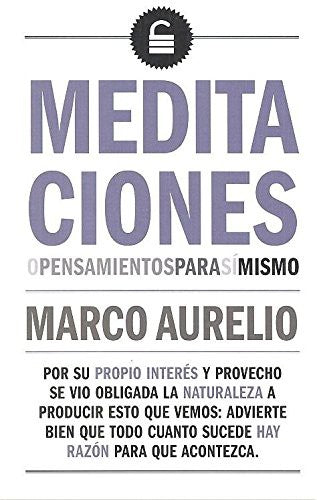 Meditaciones o pensamientos para si mismo [Paperback] Biblok
