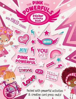 The Pink and Powerfuls Sticker Activity Book [Paperback] Best, Elanor and Ede, Lara