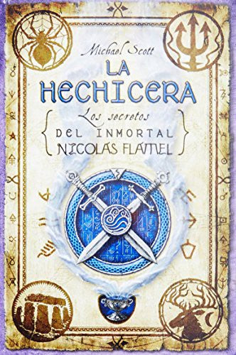 La hechicera ( Los secretos del inmortal Nicolas Flamel 3 ) [Paperback] Scott, Michael