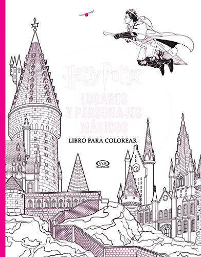 HARRY POTTER, LUGARES Y PERSONAJES MÁGICOS P/COLOREAR
