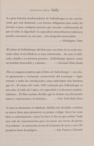 Sully: Hazaña en el Hudson [Paperback] Varios Autores